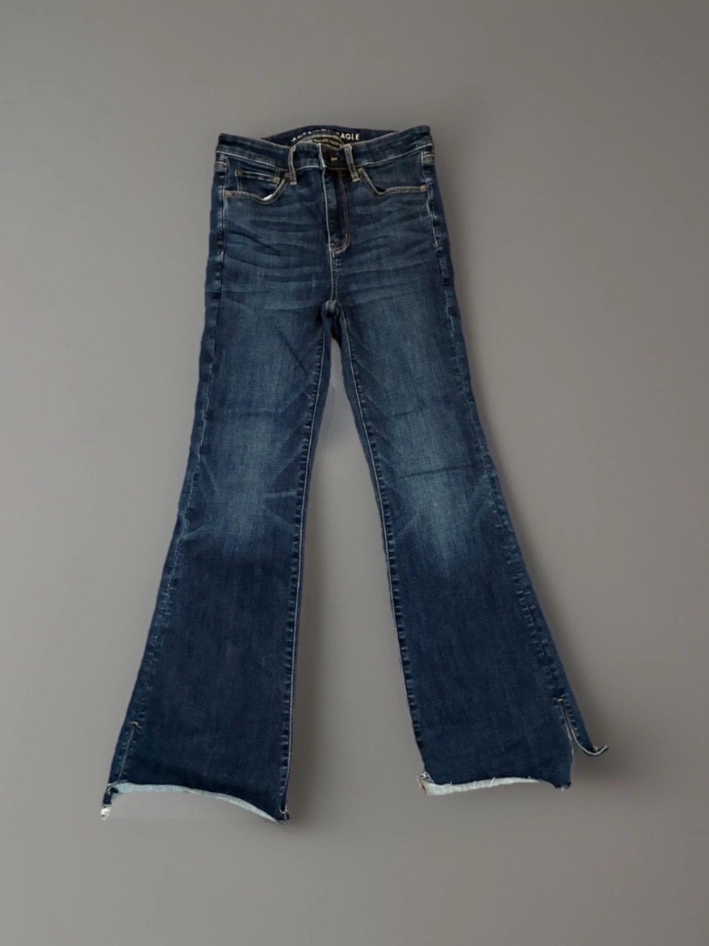 American Eagle Outfitters Dark Blue Flare Jeans